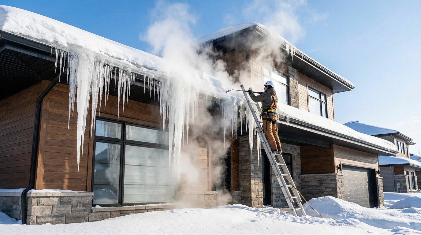Professional ice dam removal in Buffalo